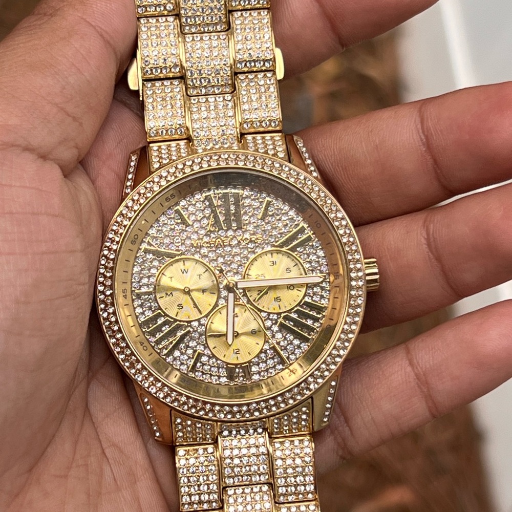 Michael Kors Gold Ritz Watch - Picture 8 of 14